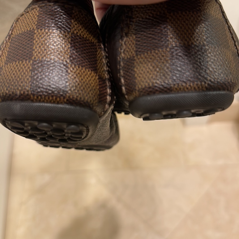 Louis Vuitton Brown Leather flats - Picture 4 of 7